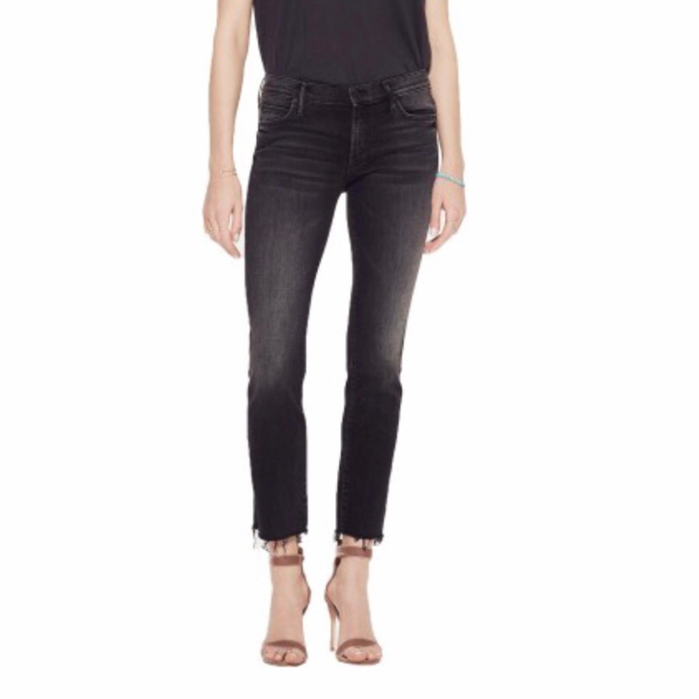 MOTHER Denim Rascal Ankle Snippet Jean. Size 24